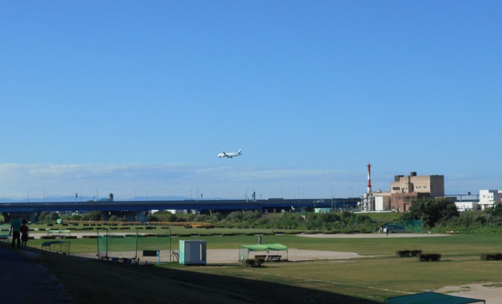 逆ランディングの着陸姿勢が眩しい!!